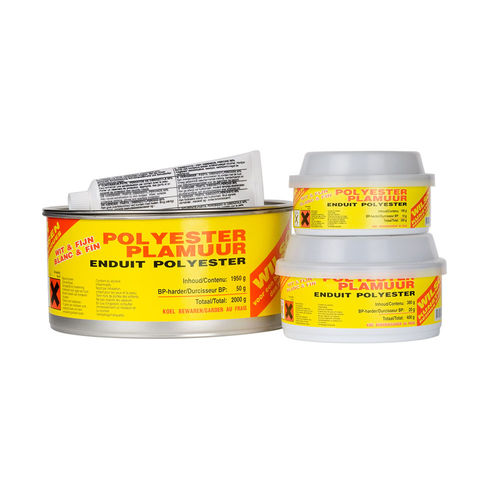 Mastic Polyester finition + catalyseur 2 kg